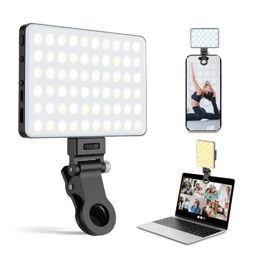 Lampe selfie clip pour telephone